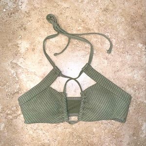 Green Bikini Top